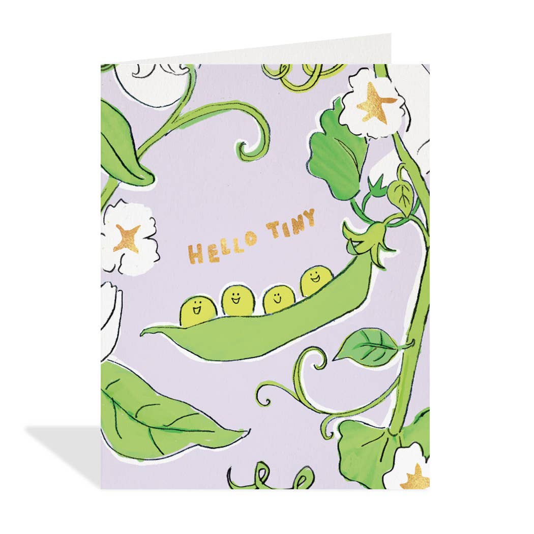Baby Peas - Greeting Card