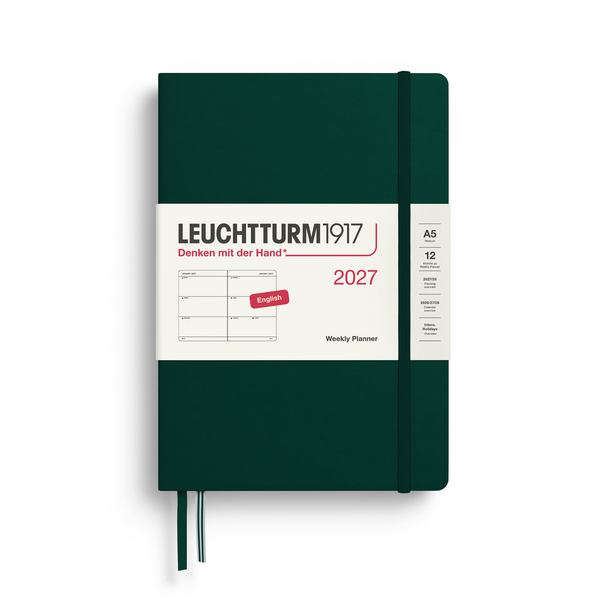 A5 Medium 2027 Weekly Planner - Leuchtturm 1917