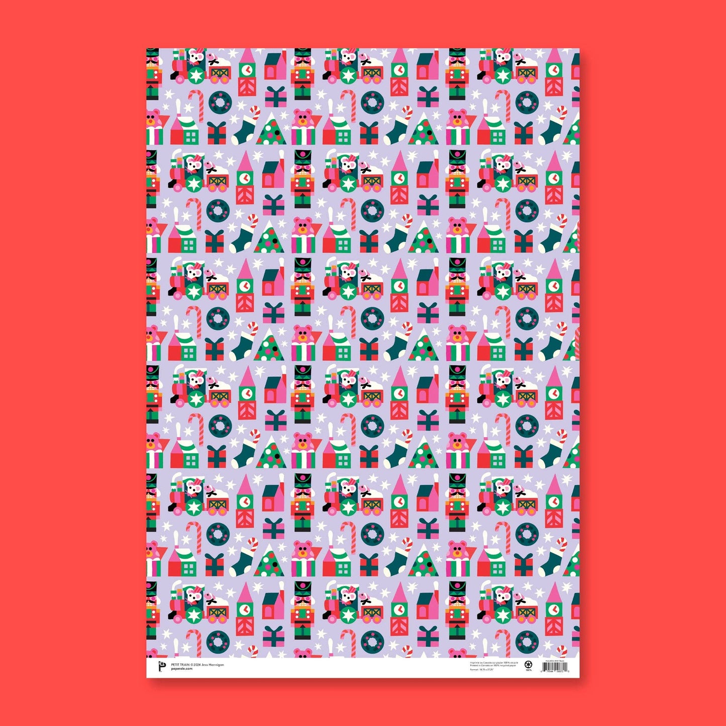 Little Train – Wrapping Paper