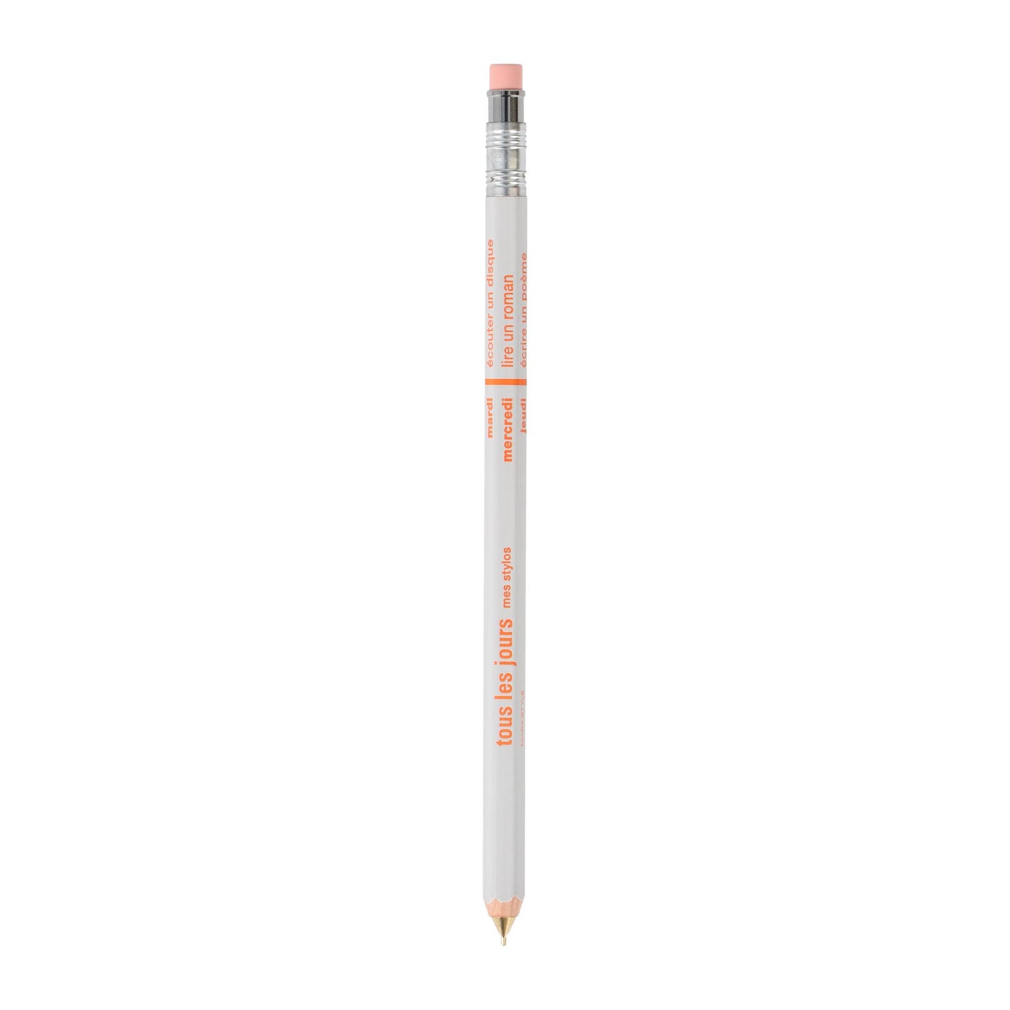 Mechanical Pencil with Eraser - "tous les jours"