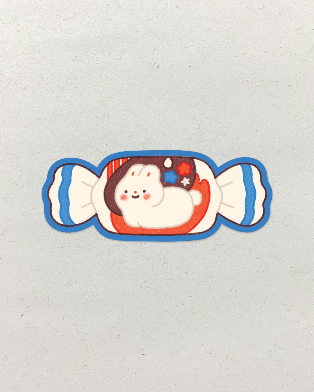 White Rabbit • Single Vinyl Sticker