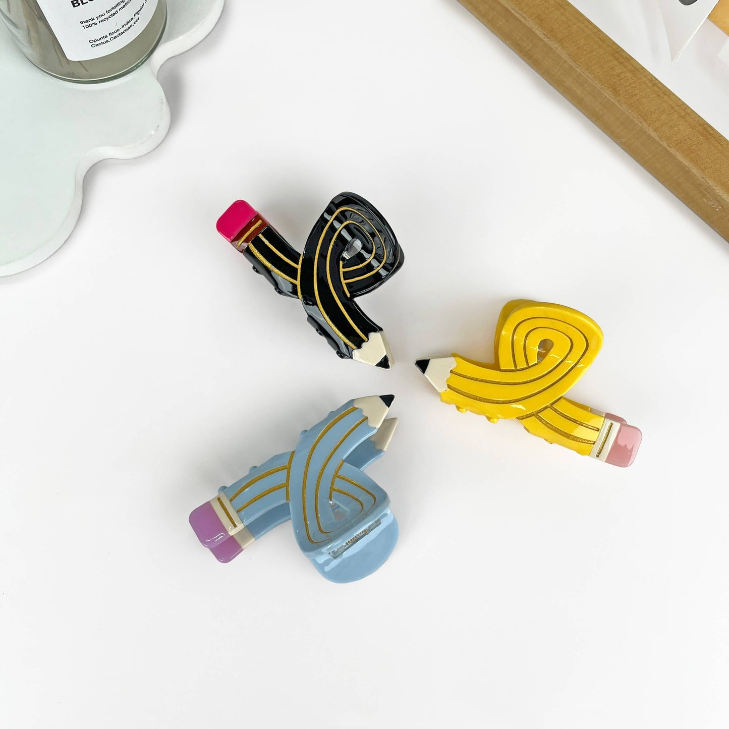 Hair Clip - Pencil (Various Colours)