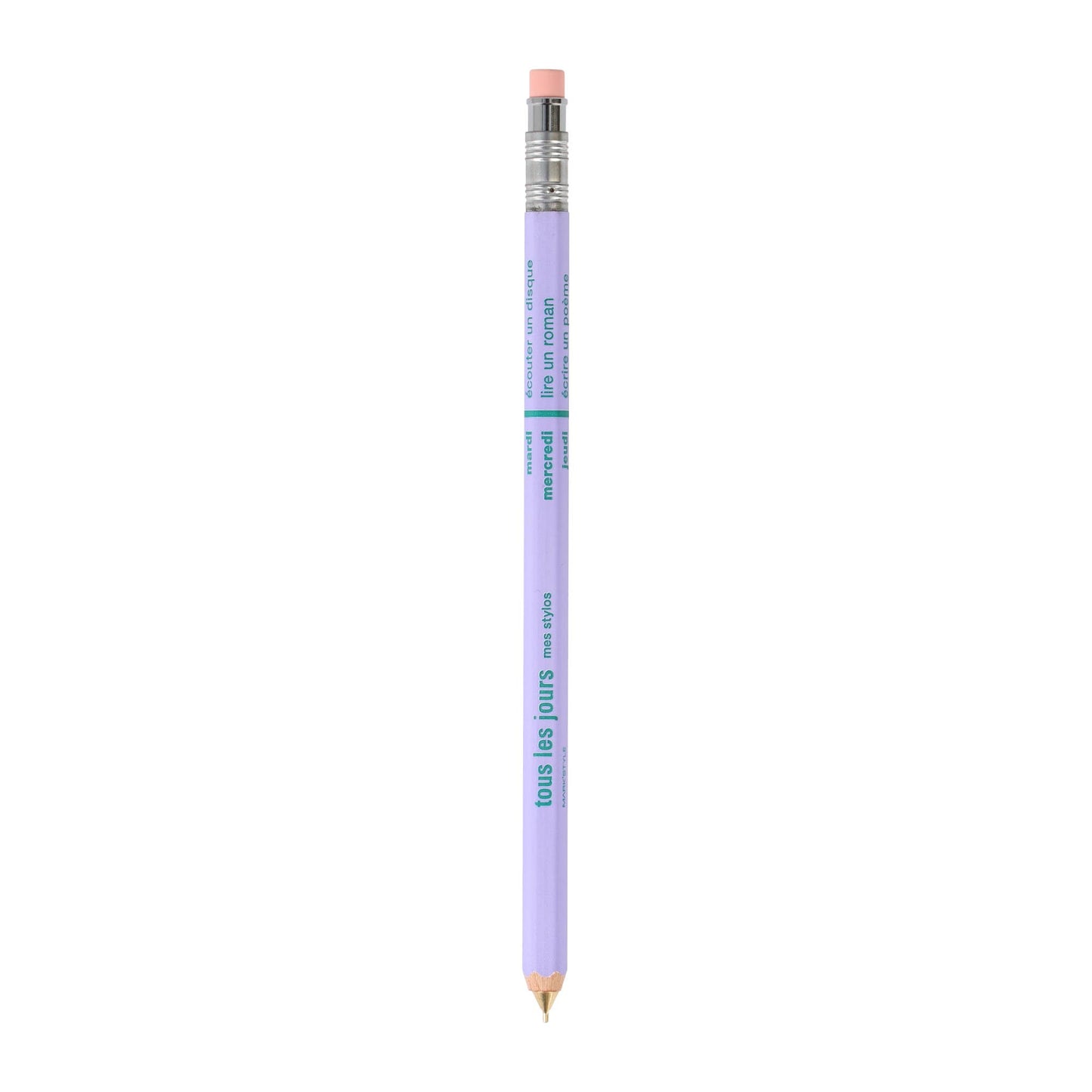 Mechanical Pencil with Eraser - "tous les jours"