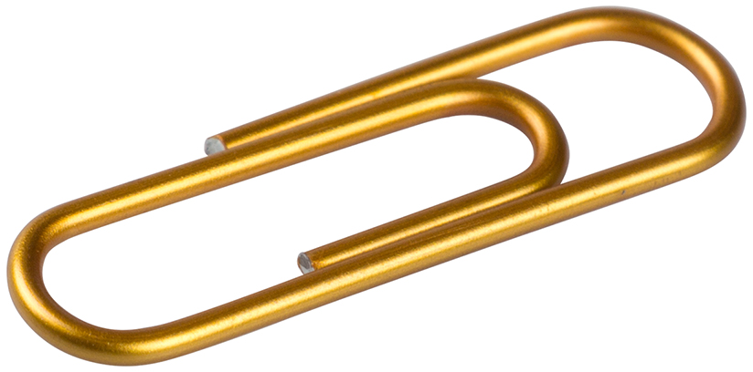 Paper Clips - Gold