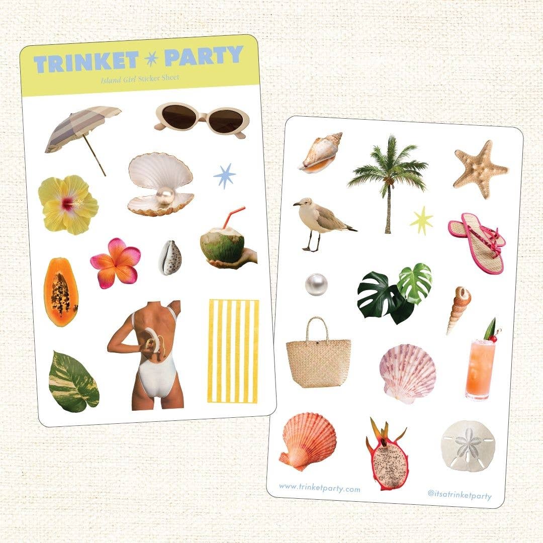 Island Girl - Sticker Sheet