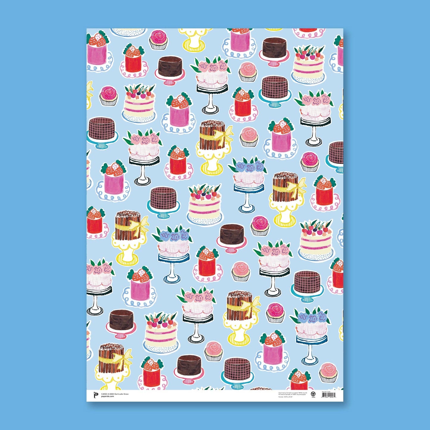 Cakes – Wrapping Paper