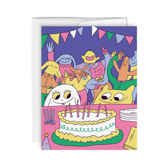 Birthday Celebration - Greeting Card
