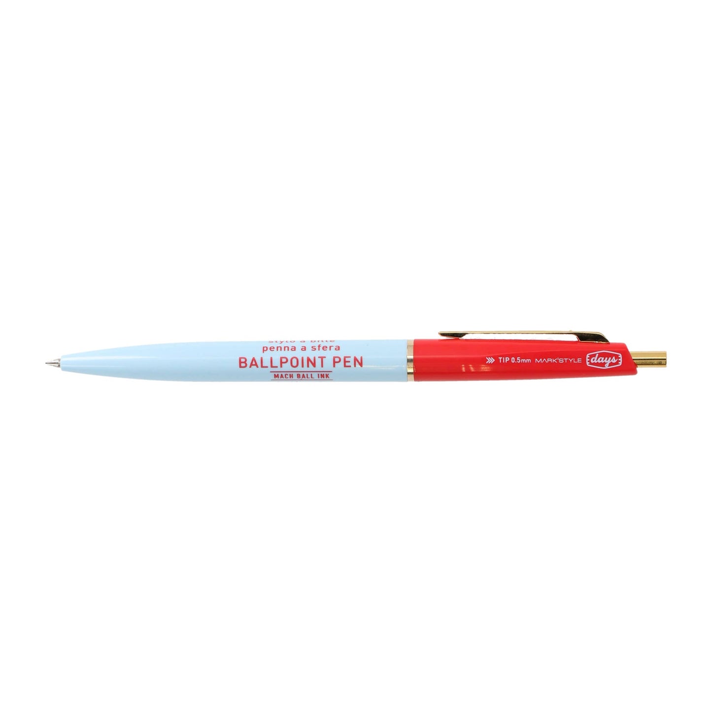 Mach Ball Ink Pen, Duo-Coloured