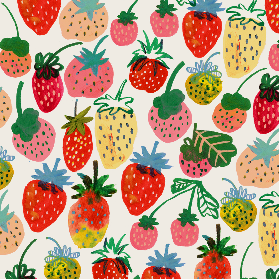 Strawberries – Wrapping Paper