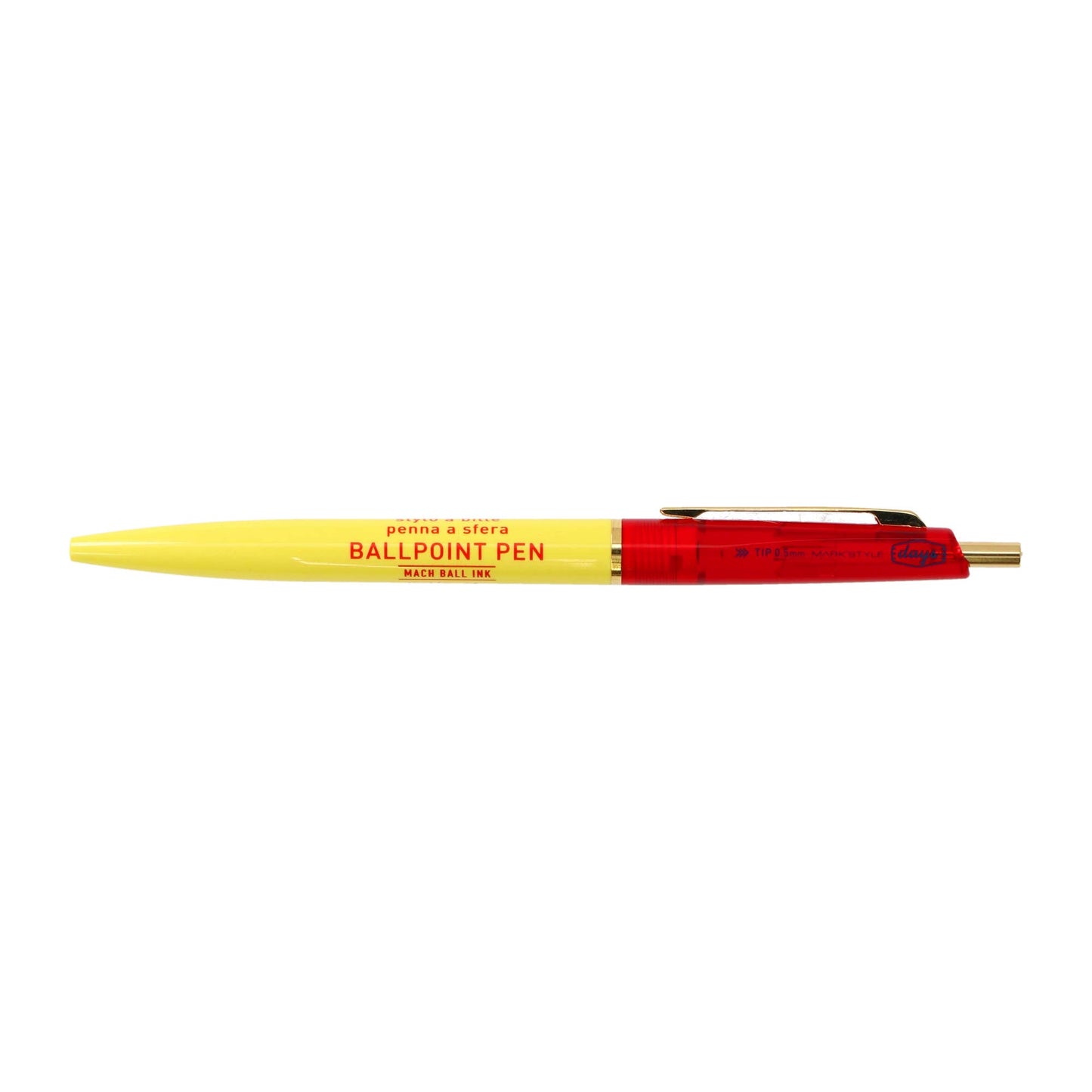 Mach Ball Ink Pen, Duo-Coloured