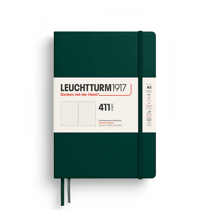 Thick A5 Notebook, 411 Pages - Leuchtturm 1917