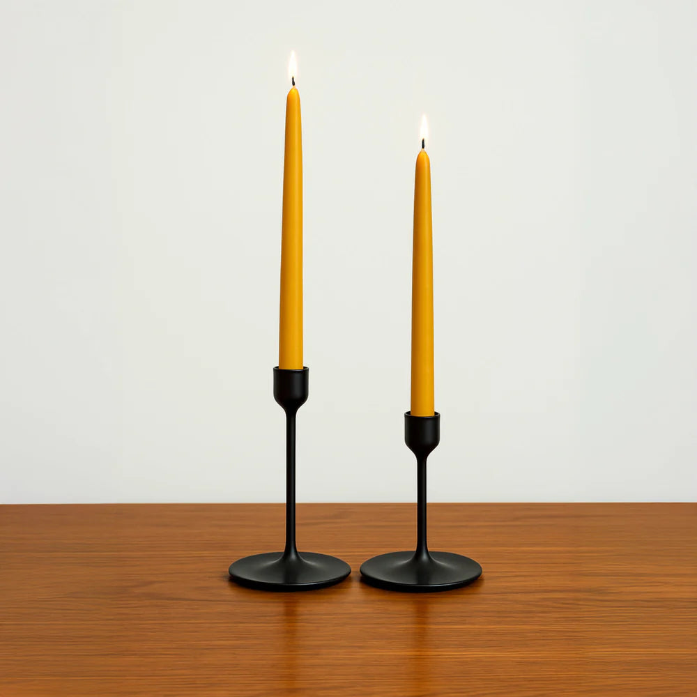 Beeswax Everyday Taper Candle Set - 12"