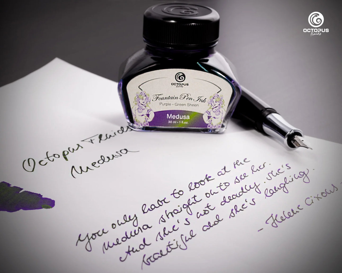 Octopus Fluids Sheen Ink - Medusa, 30ml