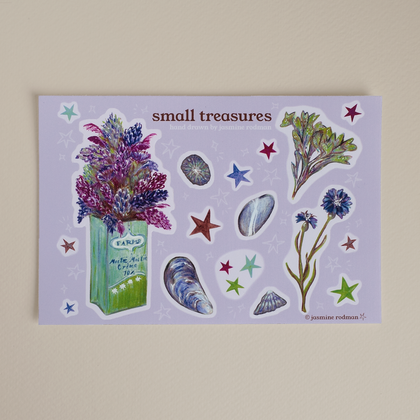 Small Treasures - Sticker Sheet