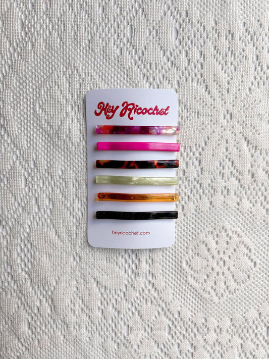 Elevated Slide - Hair Clip Set