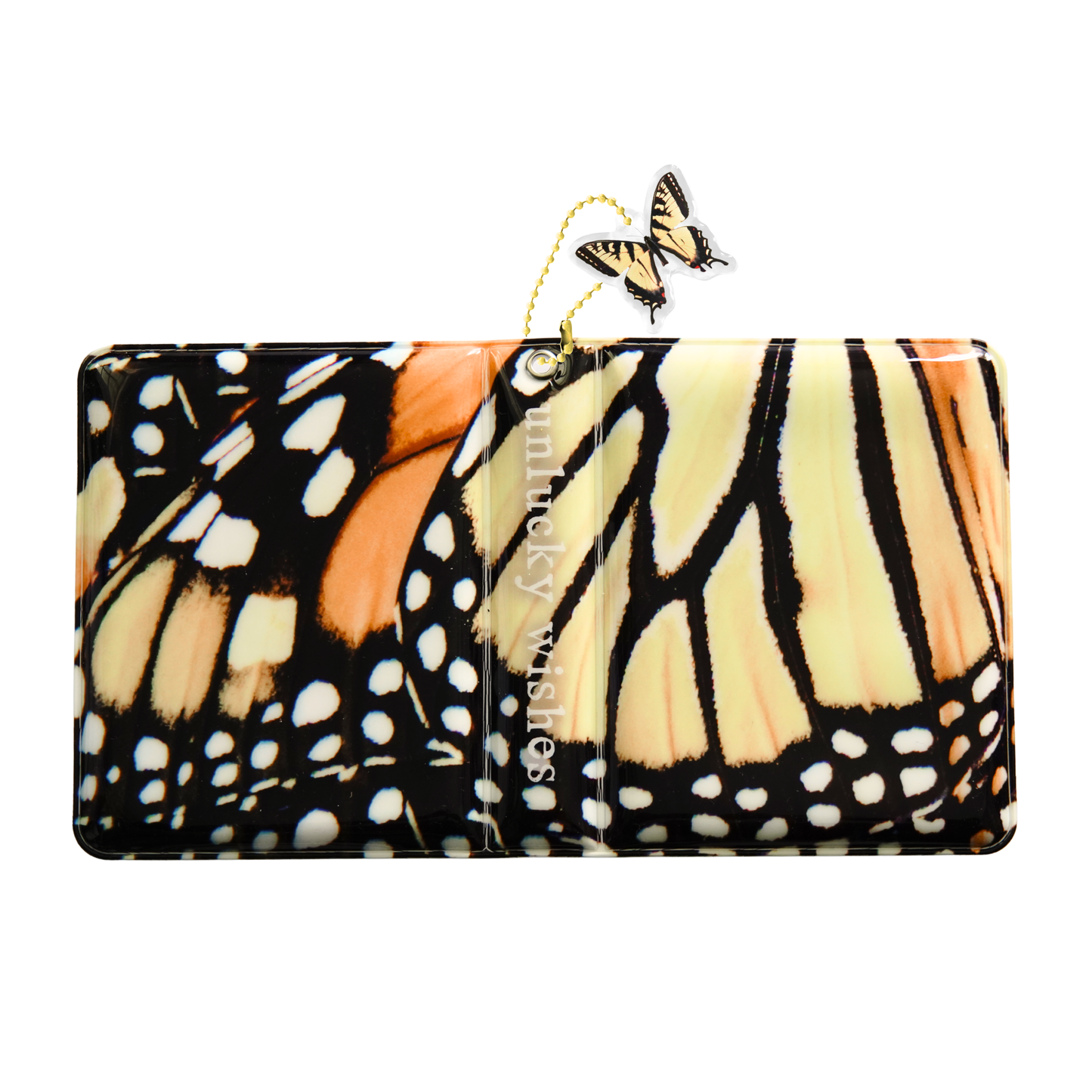 PVC Polaroid Photo Book - Butterfly, Monarch Yellow