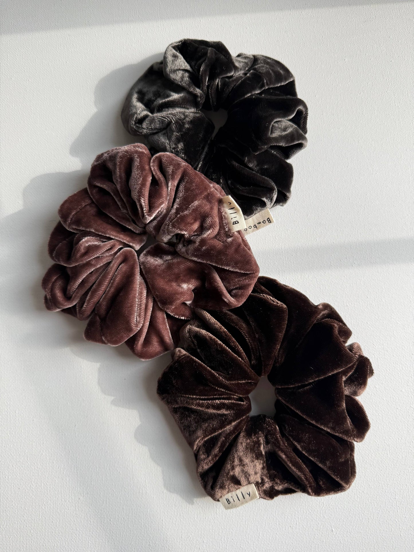 Silk Velvet Scrunchies