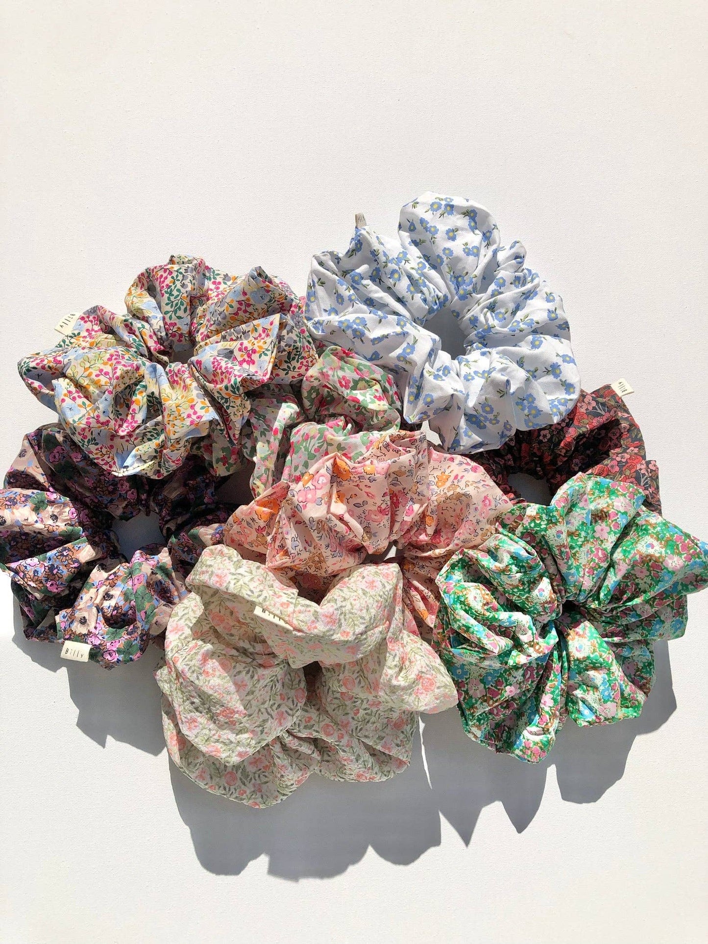 Prince Edward Island Floral Scrunchies