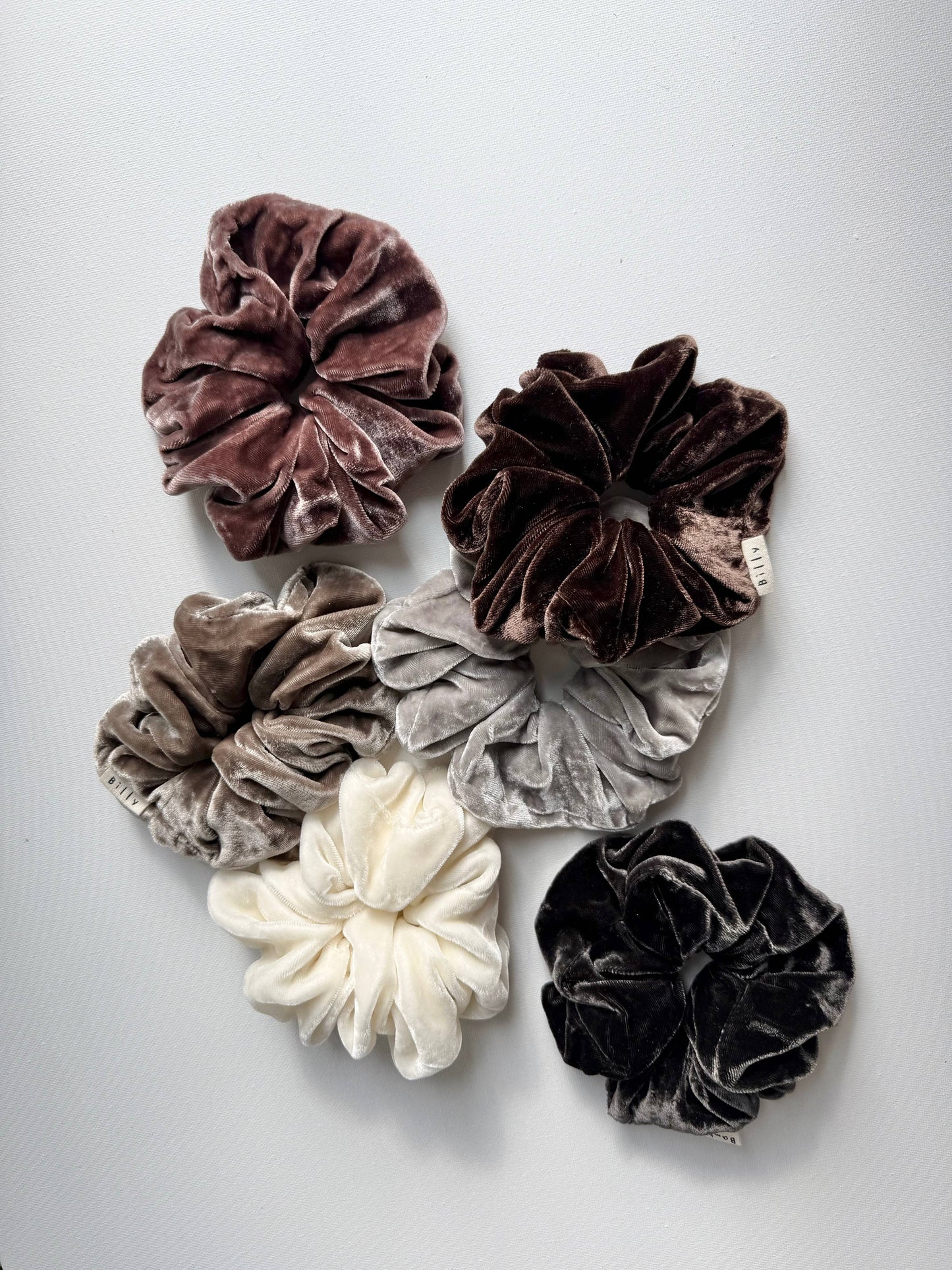 Silk Velvet Scrunchies