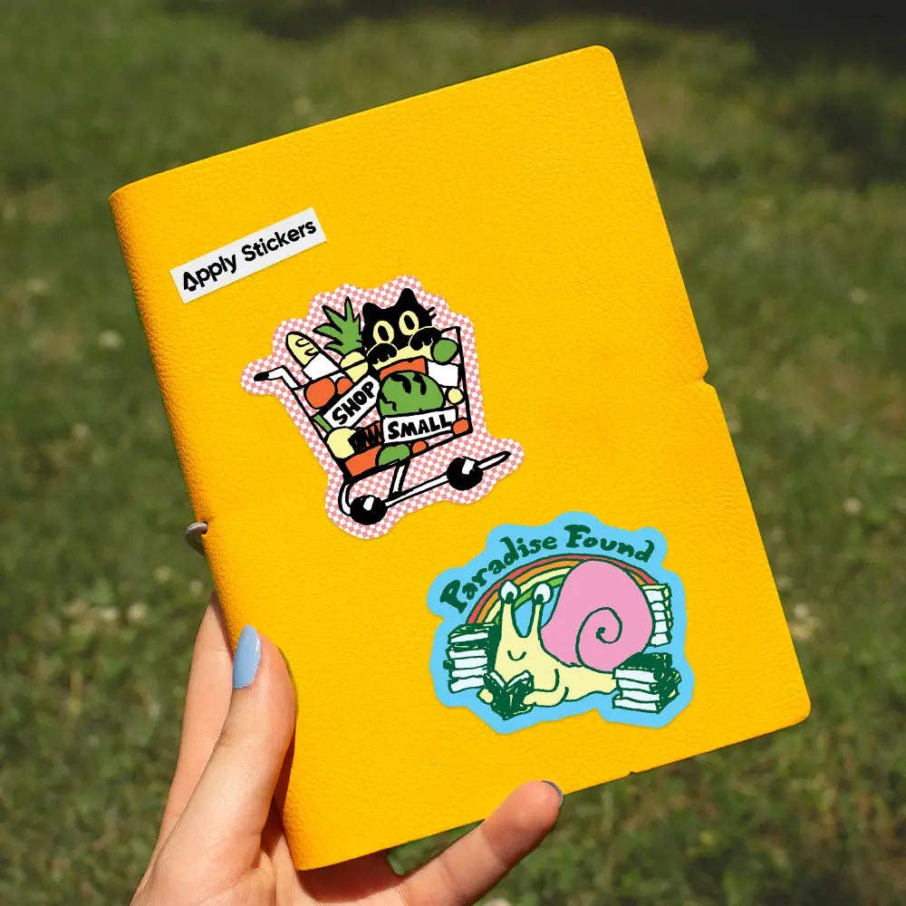 Shop Small - Die-Cut Sticker
