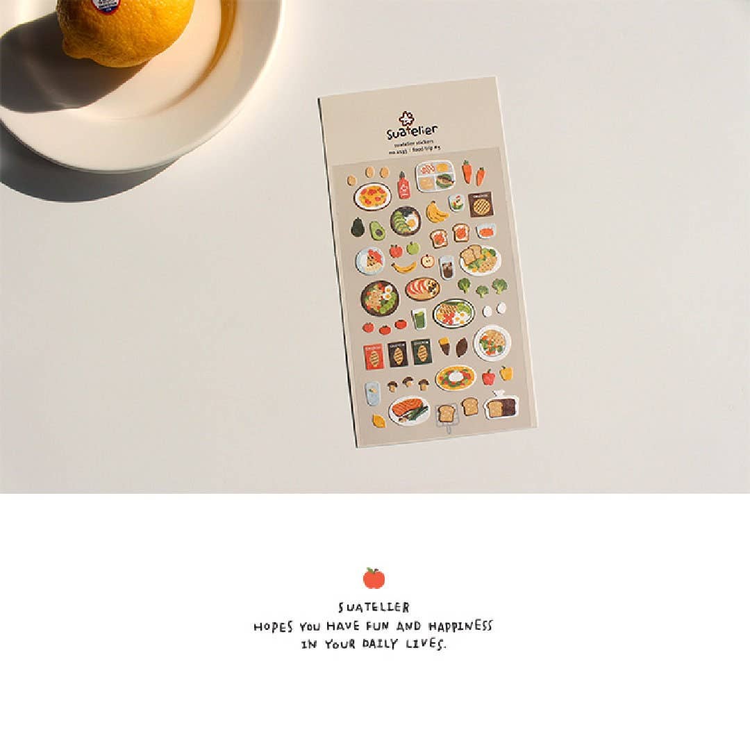 Suatelier | Food Trip Stickers