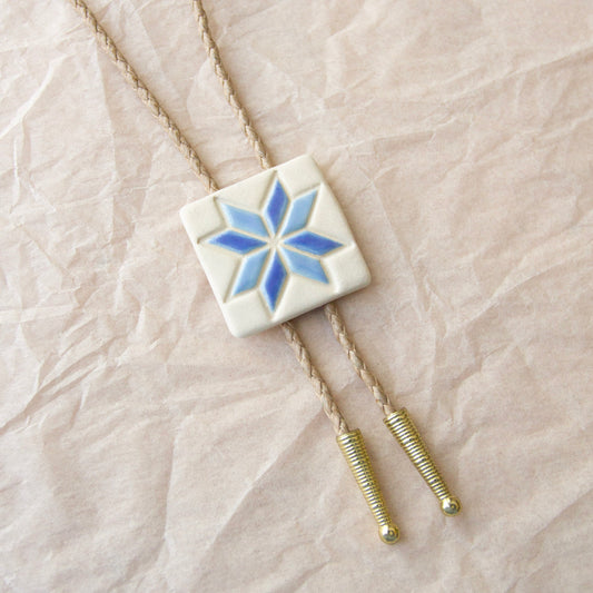 Bolo Tie - Sawtooth Star