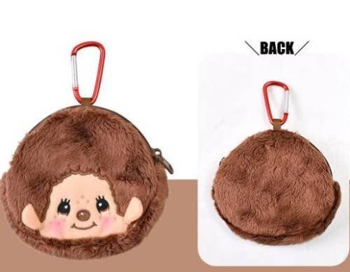 Monchhichi Carabiner - Coin Pouch (Official Sekiguchi)