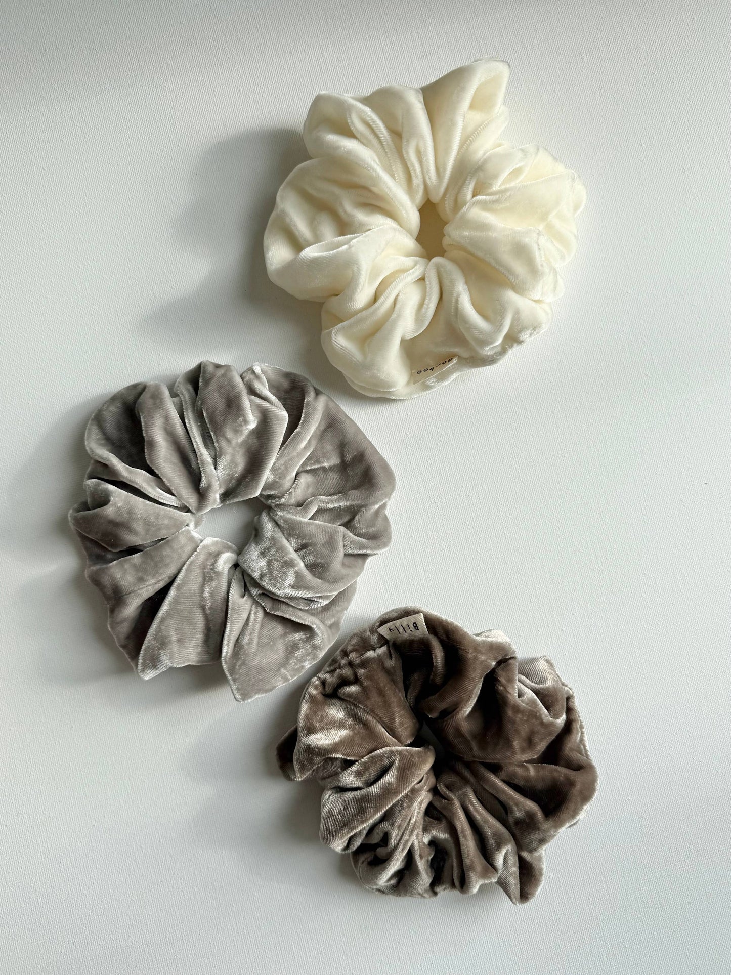 Silk Velvet Scrunchies