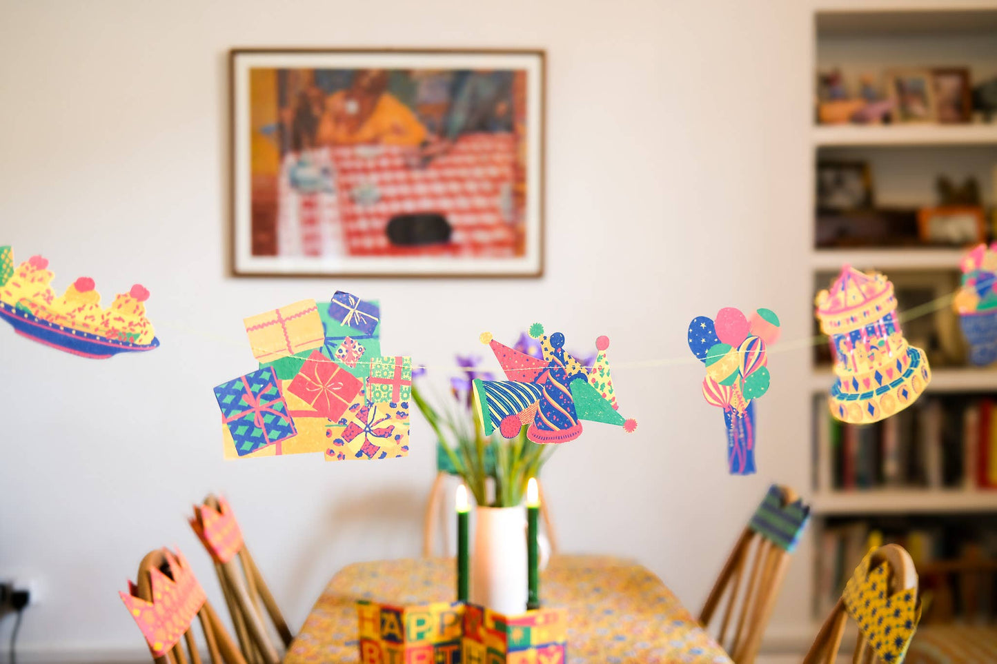 Birthday Party - Sewn Garland