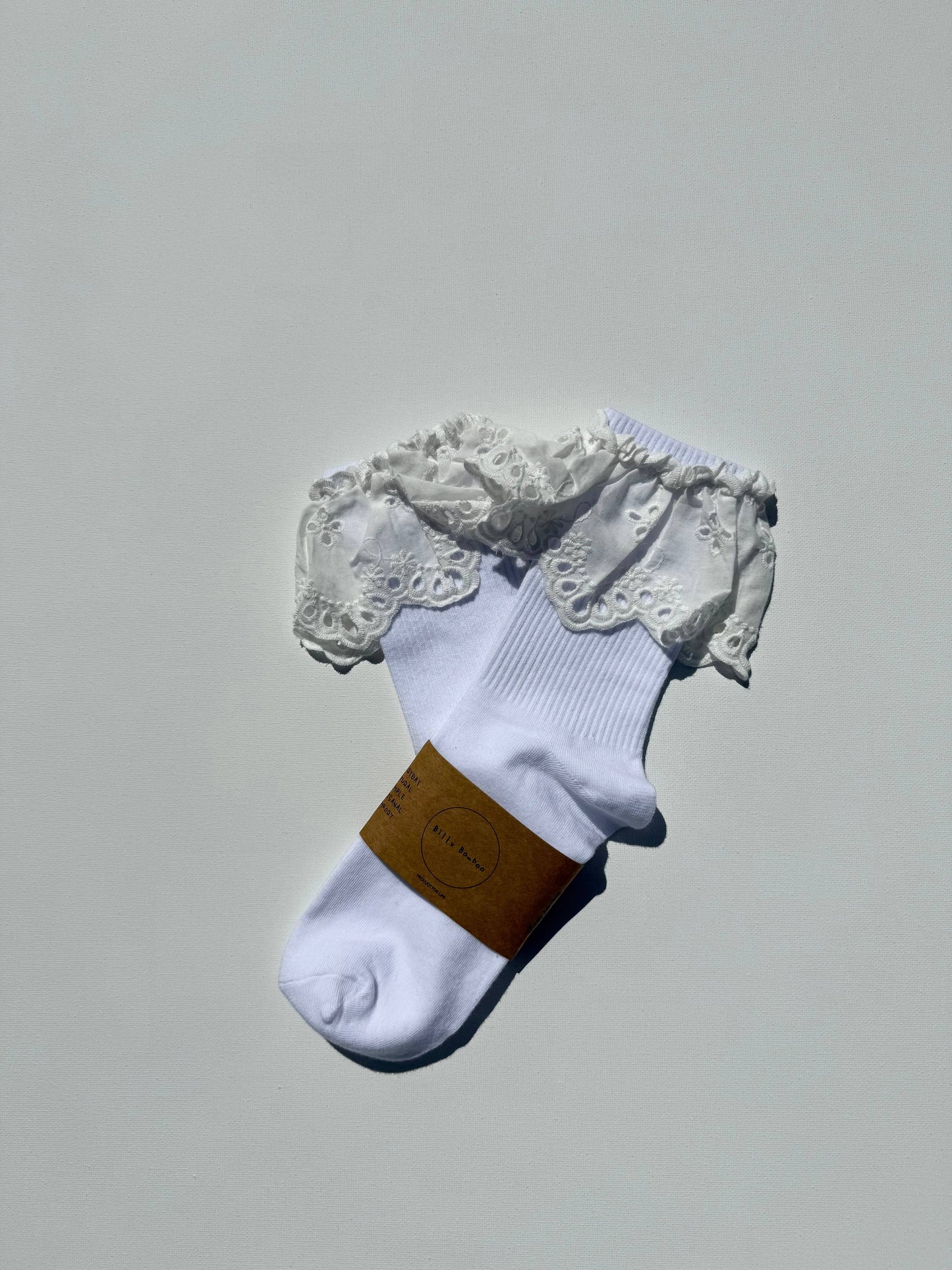 Lace Socks - White