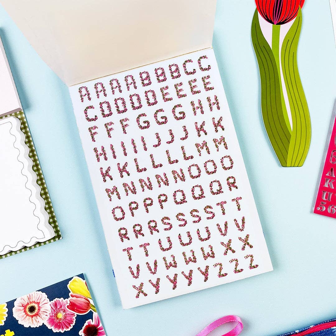In The Garden - Junk Journal Sticker Book