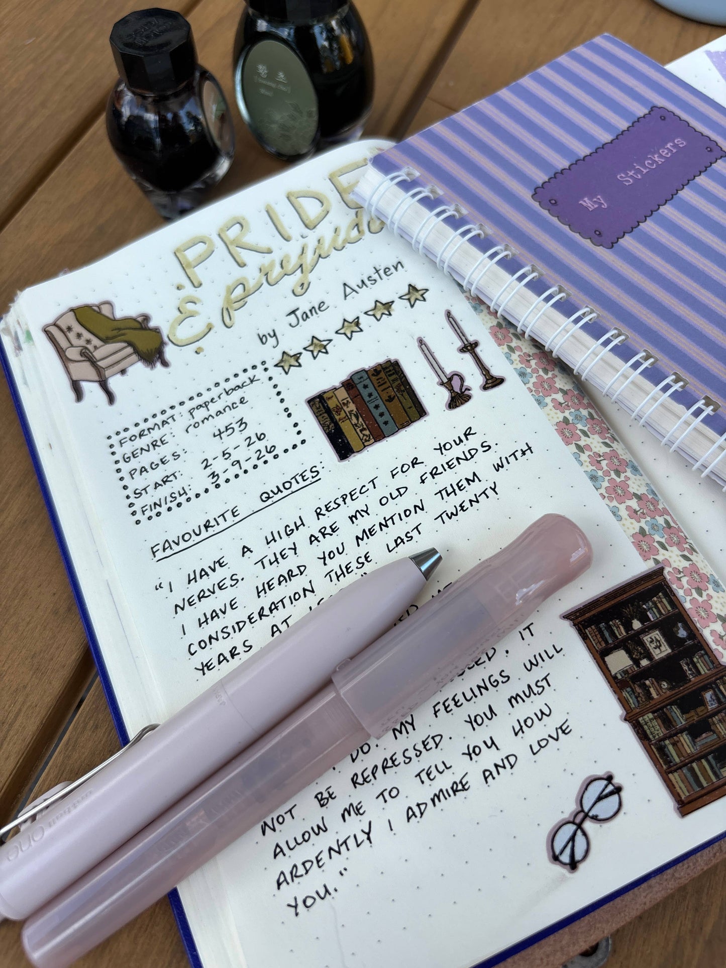 Vintage Book Shop - Sticker Sheet