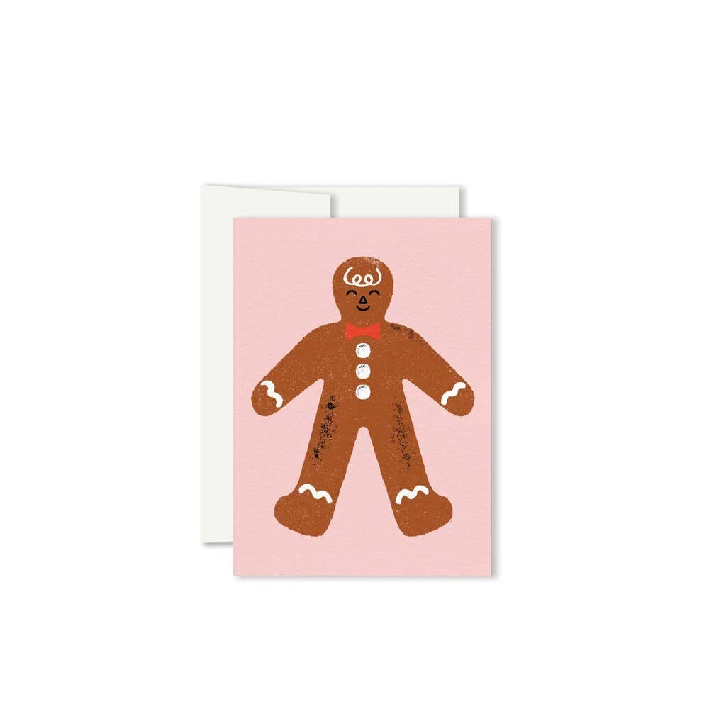 Gingerbread — Mini Greeting Card
