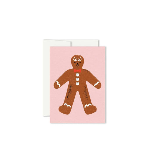 Gingerbread — Mini Greeting Card
