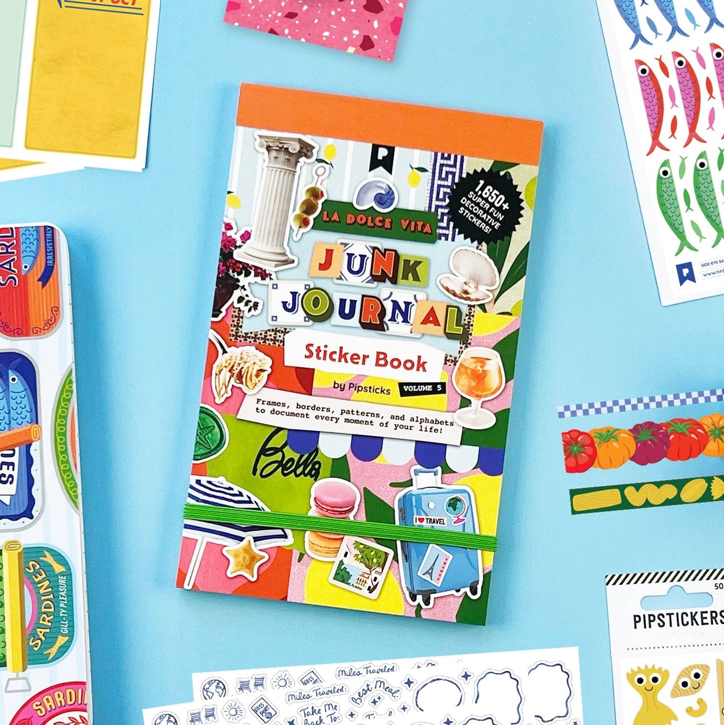 La Dolce Vita - Junk Journal Sticker Book, Volume 5