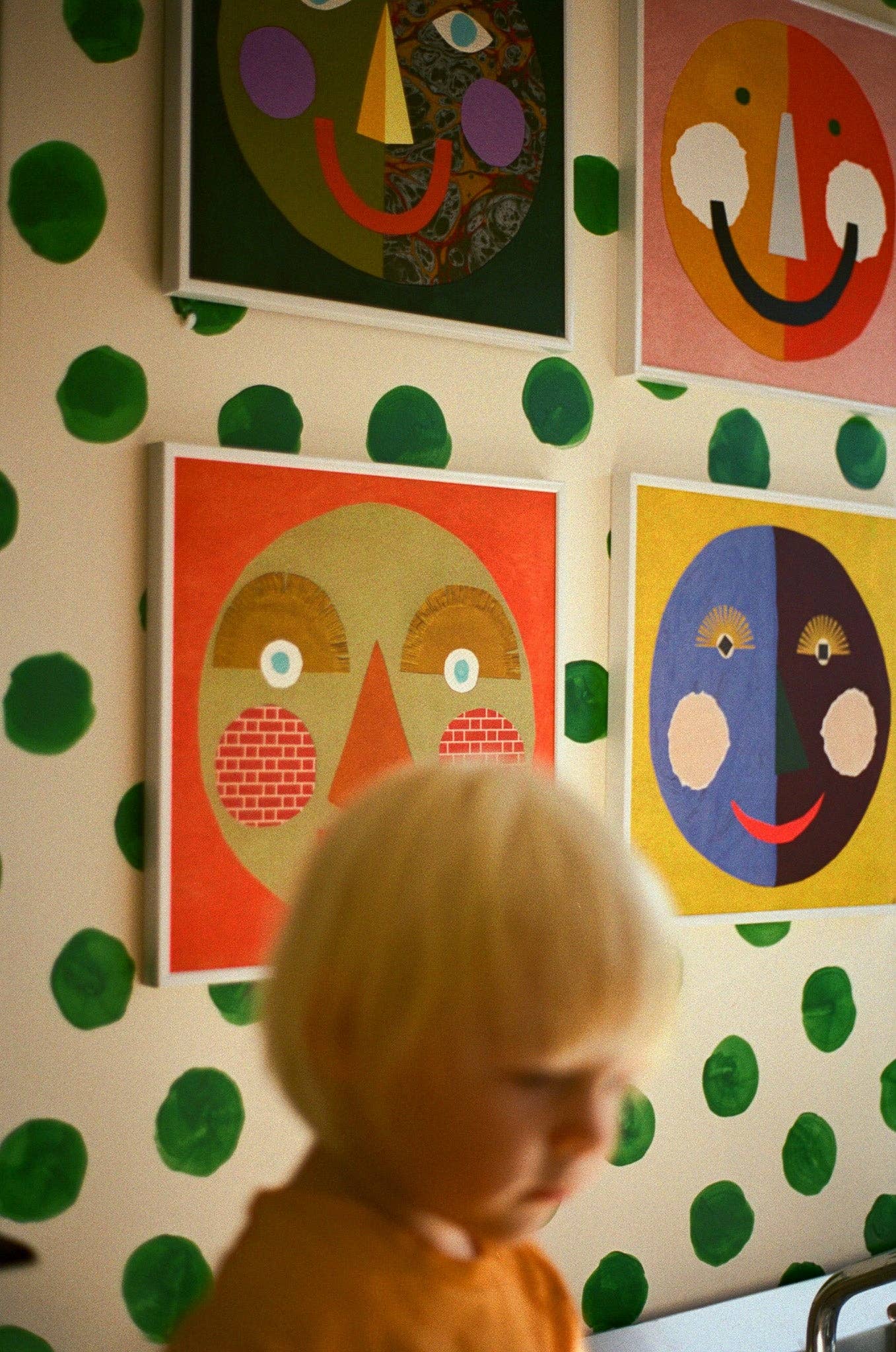 Smiley Face Print- Victor Van Fleet
