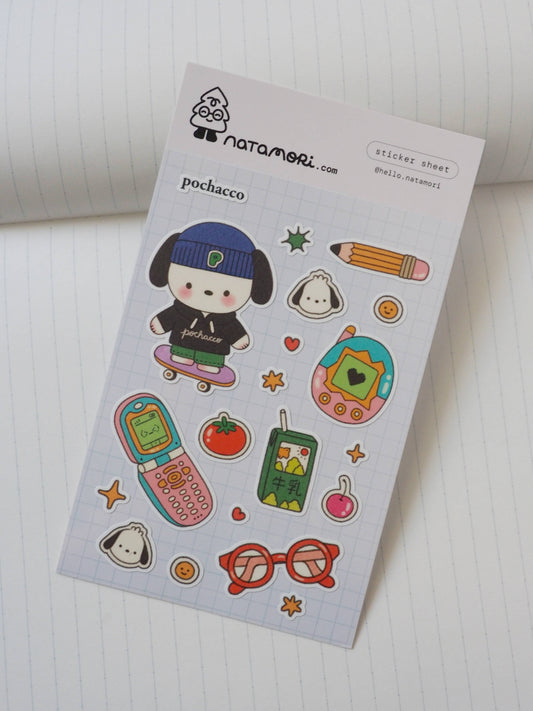 Pochacco - Sticker Sheet