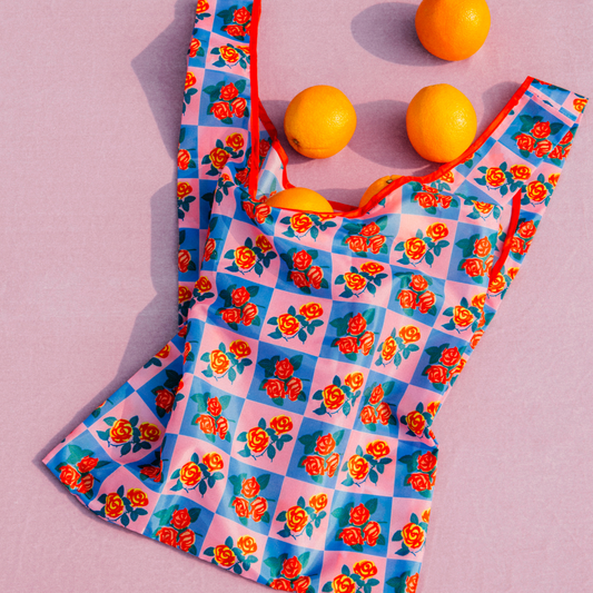 Charming Florals - Foldable Reusable Bag