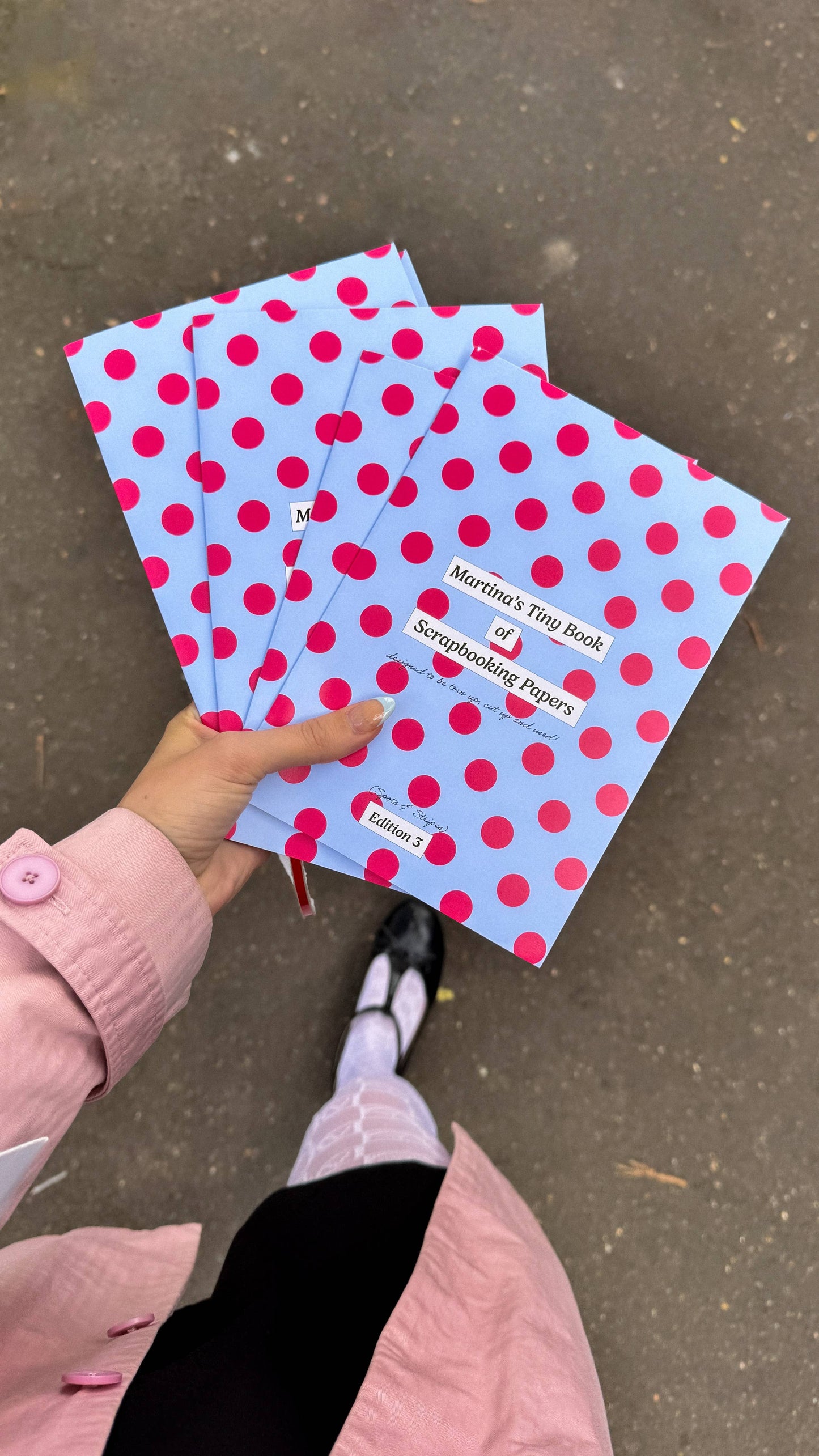 Martina’s Tiny Book of Scrapbooking Papers (Edition 3: Spots & Stripes!)