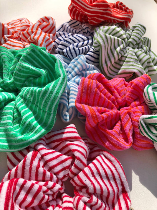 Nova Scotia Towel Scrunchies