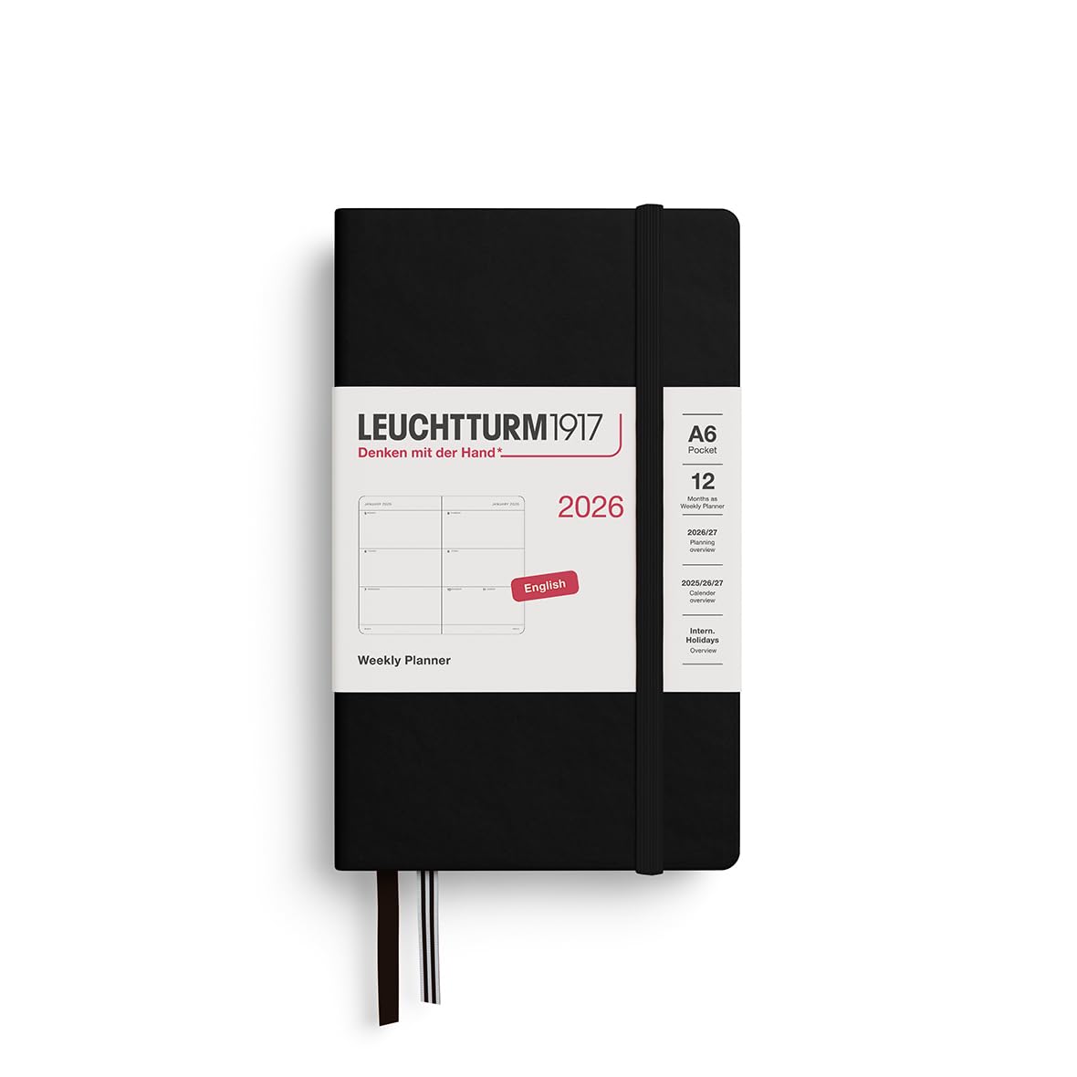A6 Pocket 2027 Weekly Planner - Leuchtturm 1917