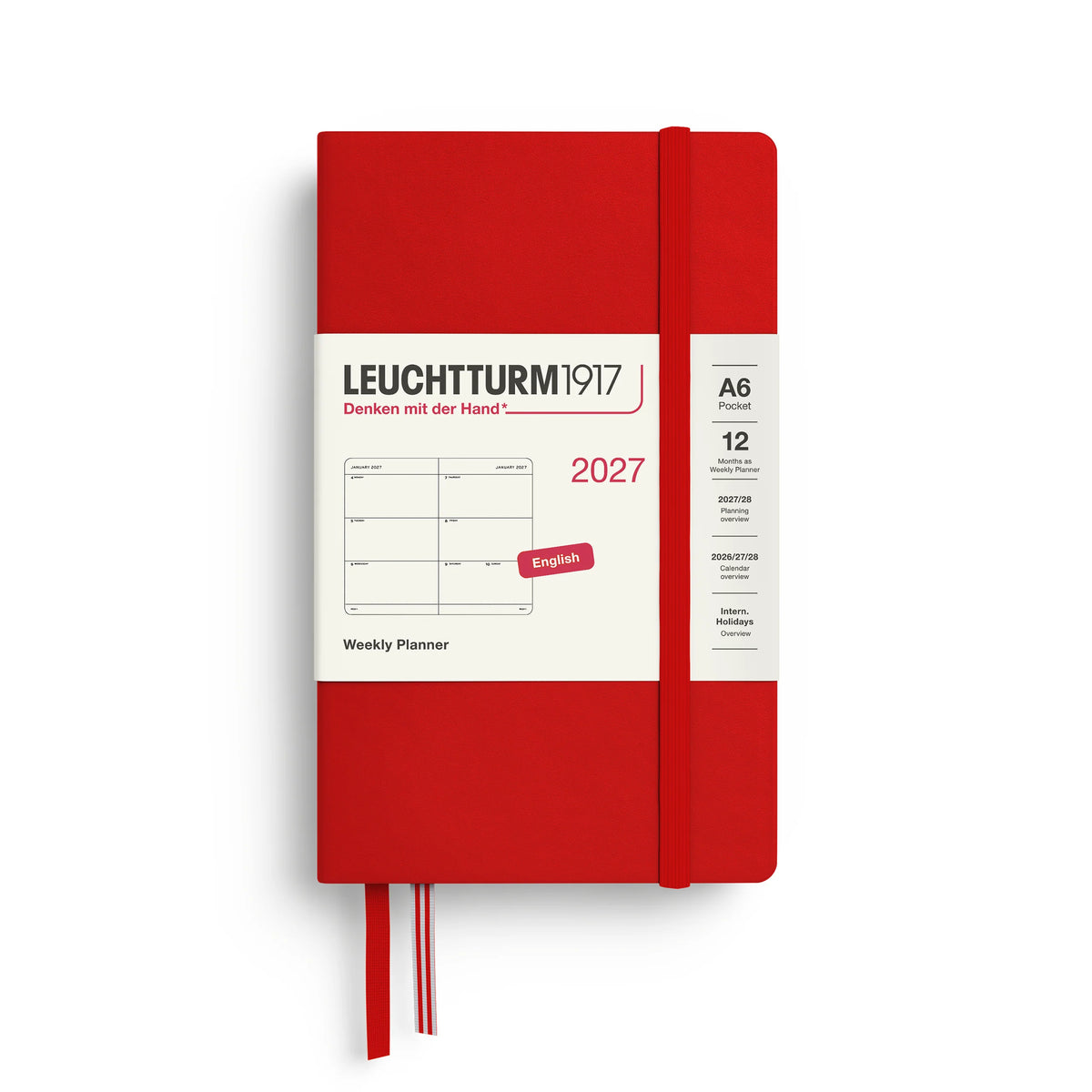 A6 Pocket 2027 Weekly Planner - Leuchtturm 1917
