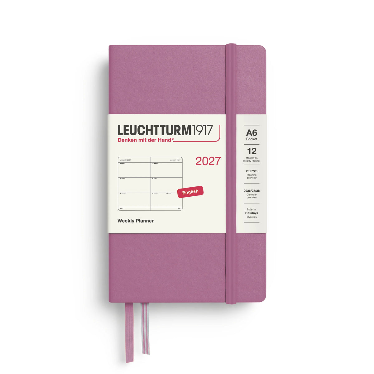 A6 Pocket 2027 Weekly Planner - Leuchtturm 1917