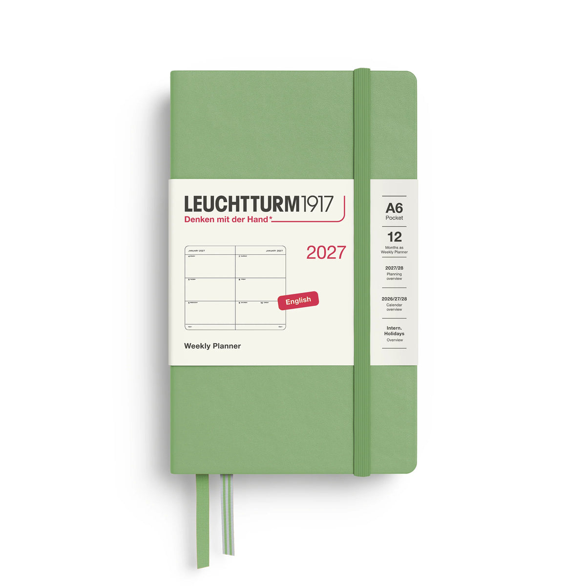 A6 Pocket 2027 Weekly Planner - Leuchtturm 1917