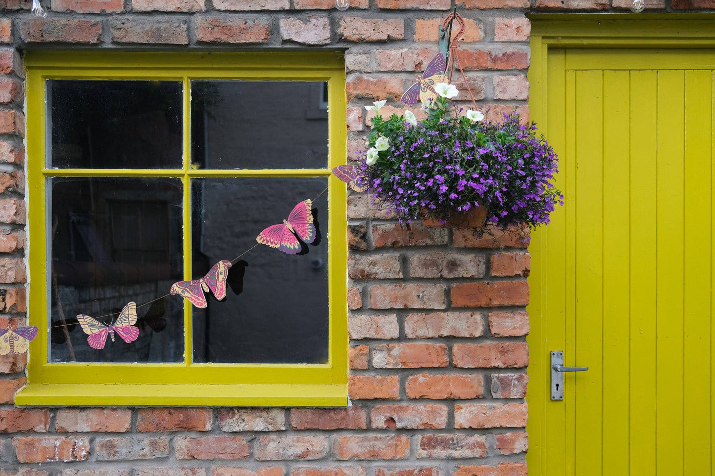 Colourful Butterflies - Sewn Garland