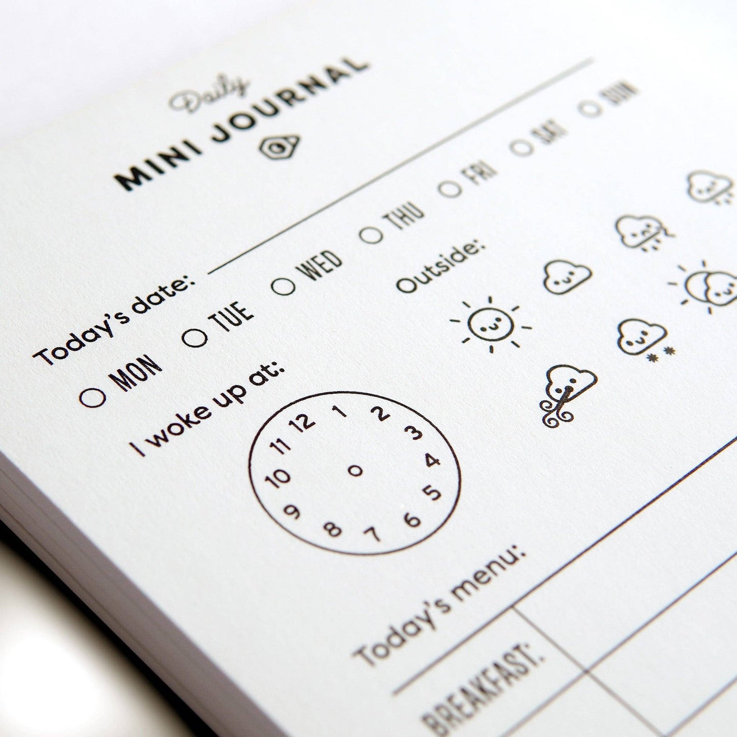 Daily Mini Journal - Creative Notepad