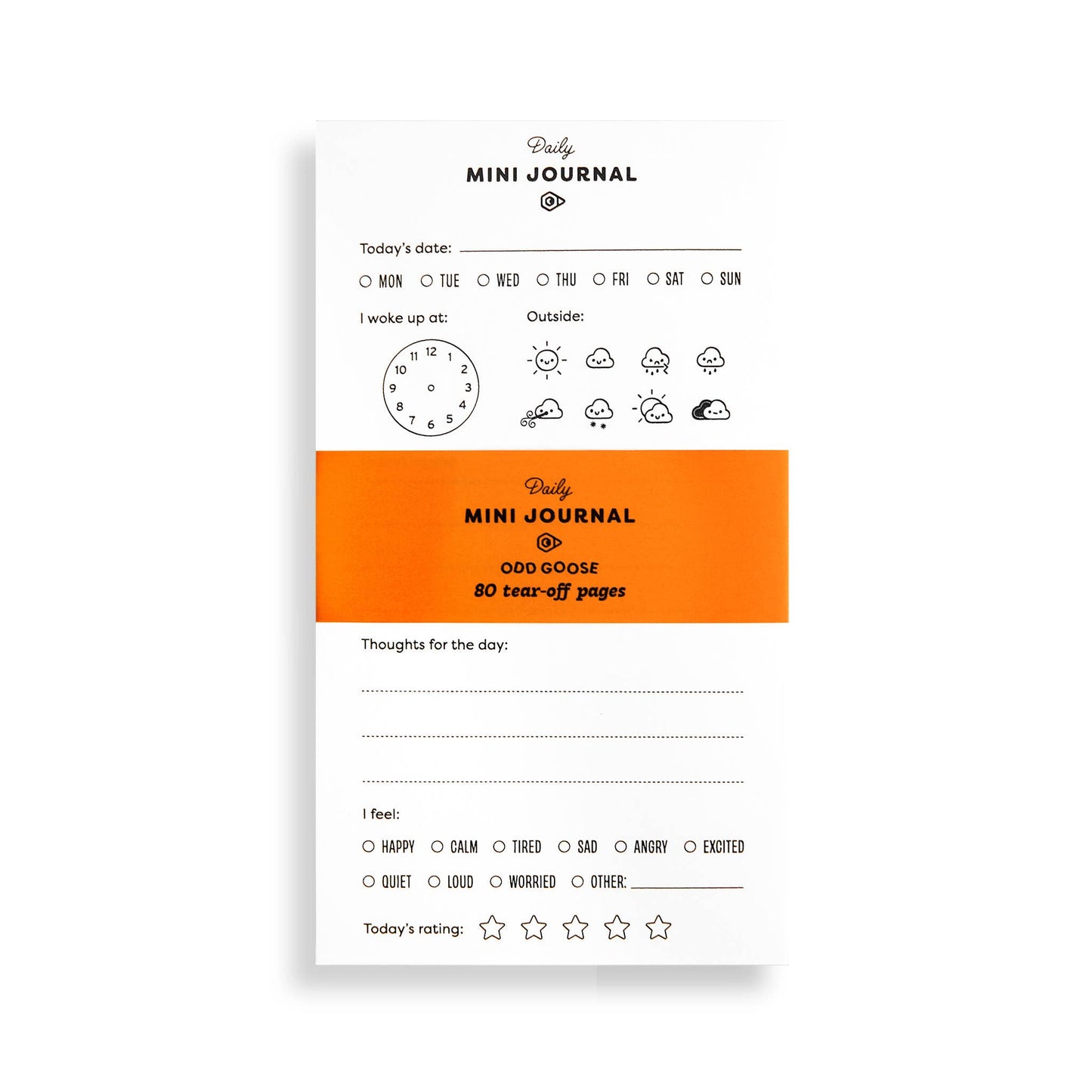 Daily Mini Journal - Creative Notepad