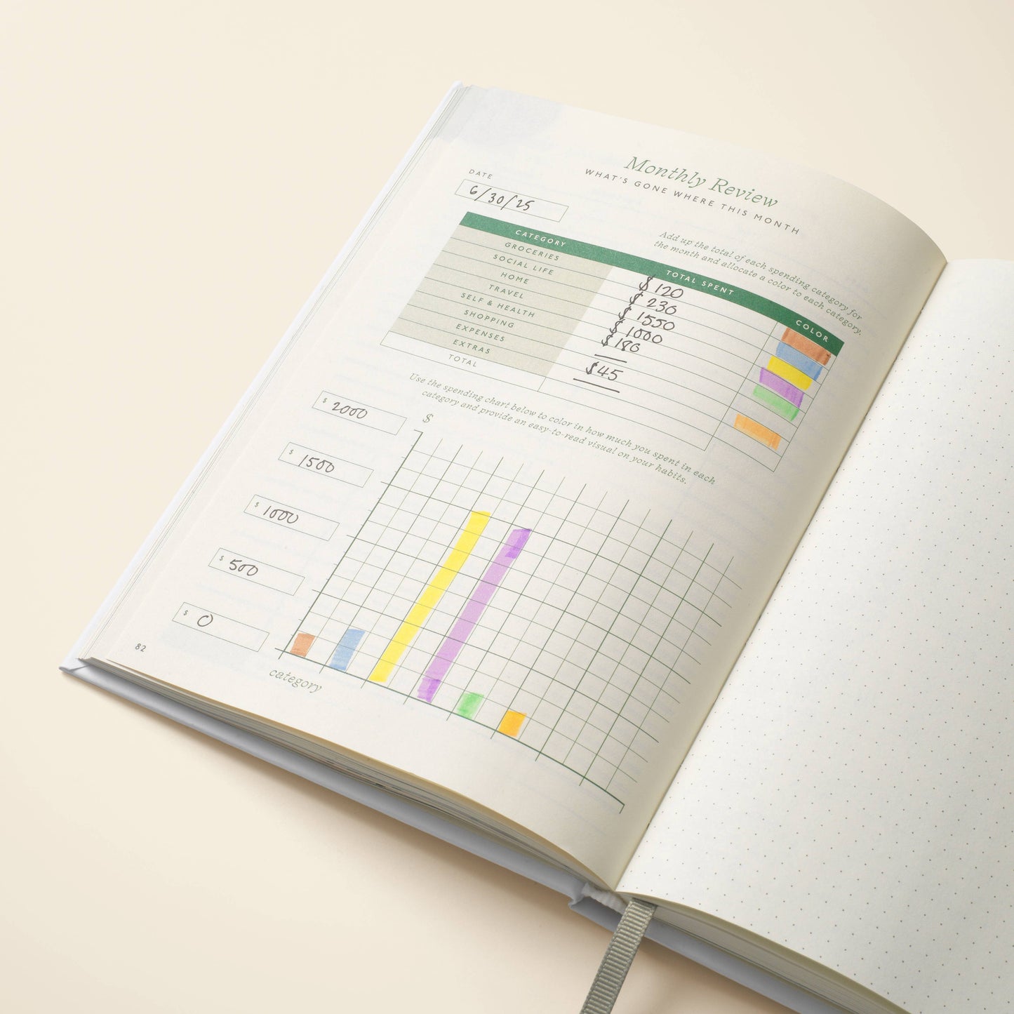Guided Finance Planner - A5 Journal