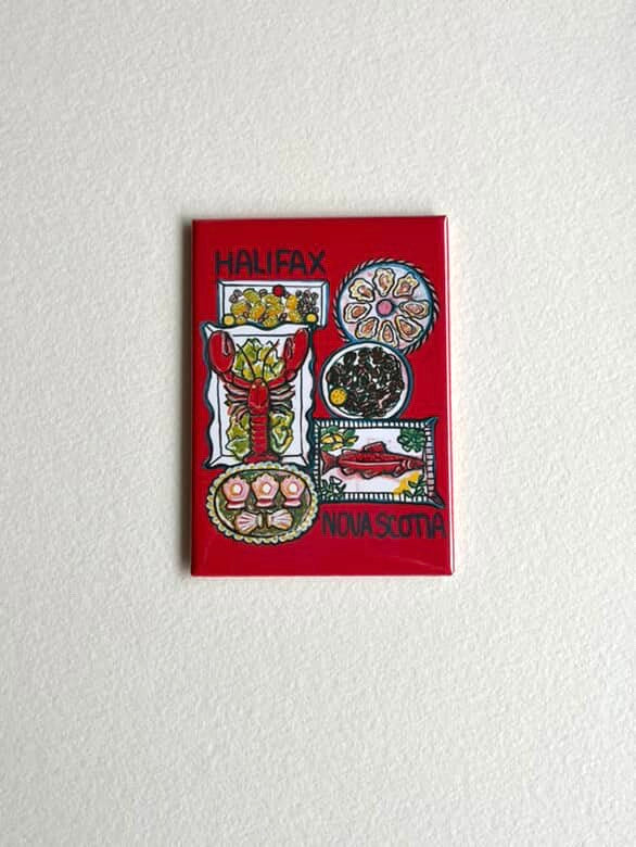 Halifax, NS Illustrated Magnet