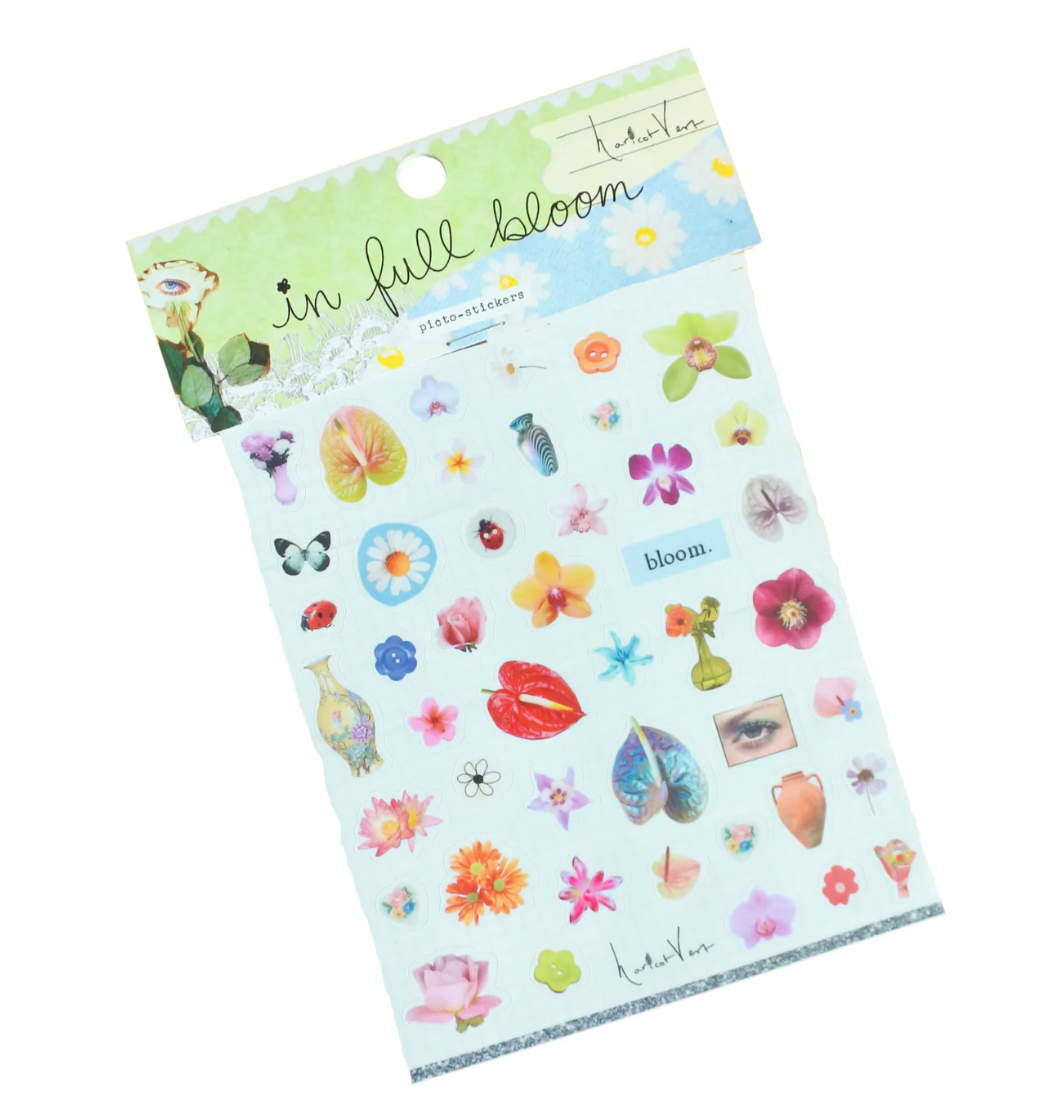 In Full Bloom - Picto Sticker Sheet
